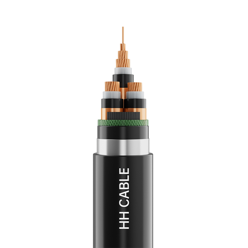 Câble d'alimentation isolé en polyéthylène réticulé 6-35 kV